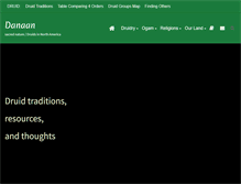 Tablet Screenshot of danaan.net
